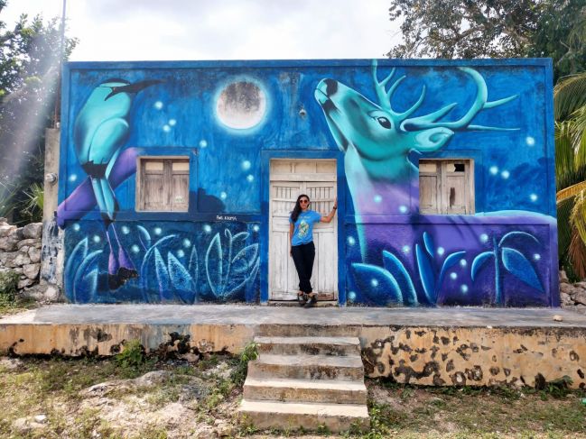 En Yucatán también hay mujeres graffiteras